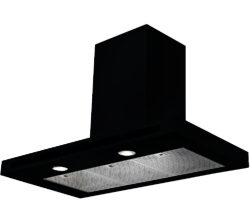 RANGEMASTER  Hi-LITE 110 Chimney Cooker Hood - Black